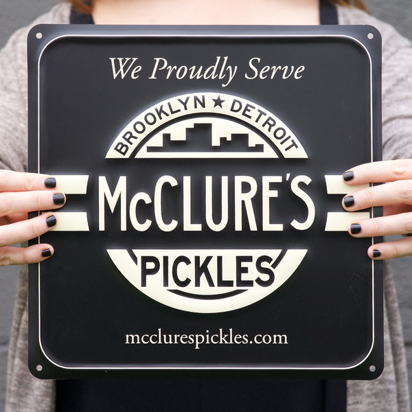 McClure's Metal Sign